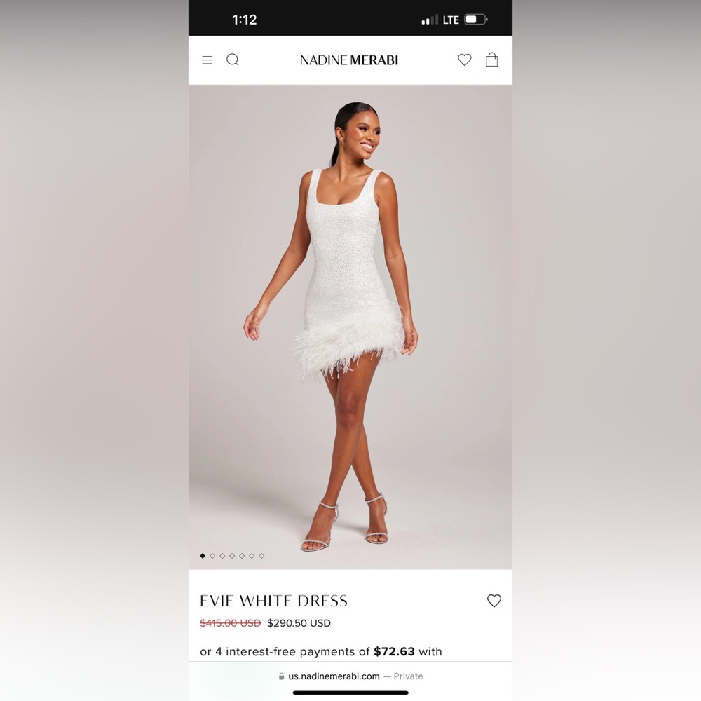 Nadine Merabi cocktail dress